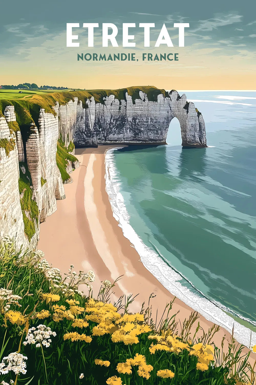 Cliffs of Etretat – Majestic Coastline of Normandy