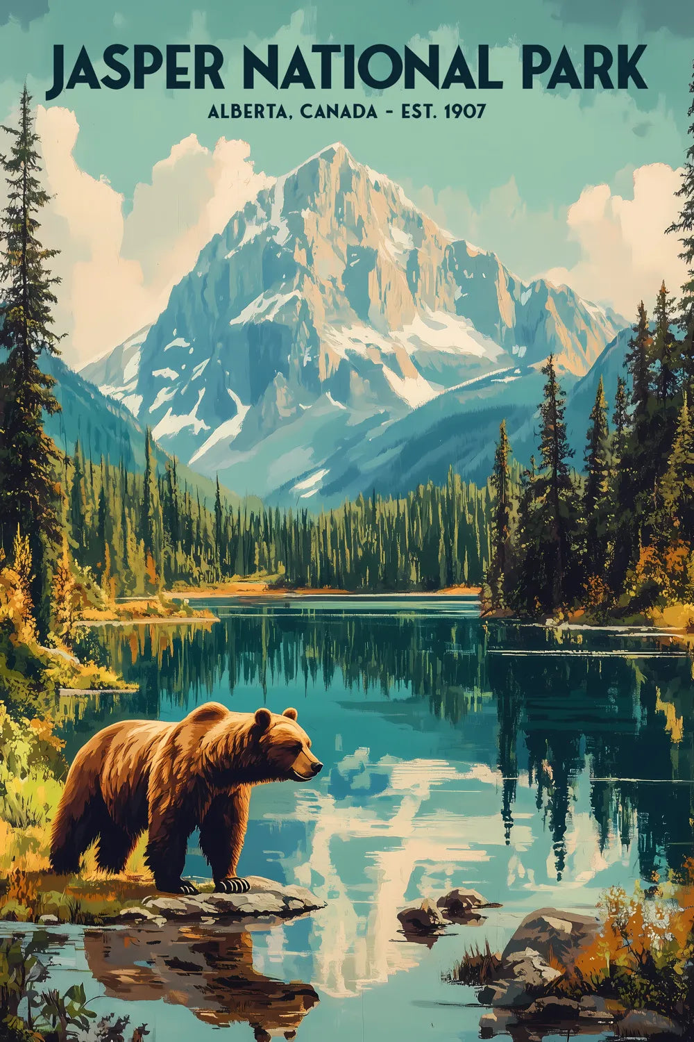 Jasper National Park - Grizzly Bear