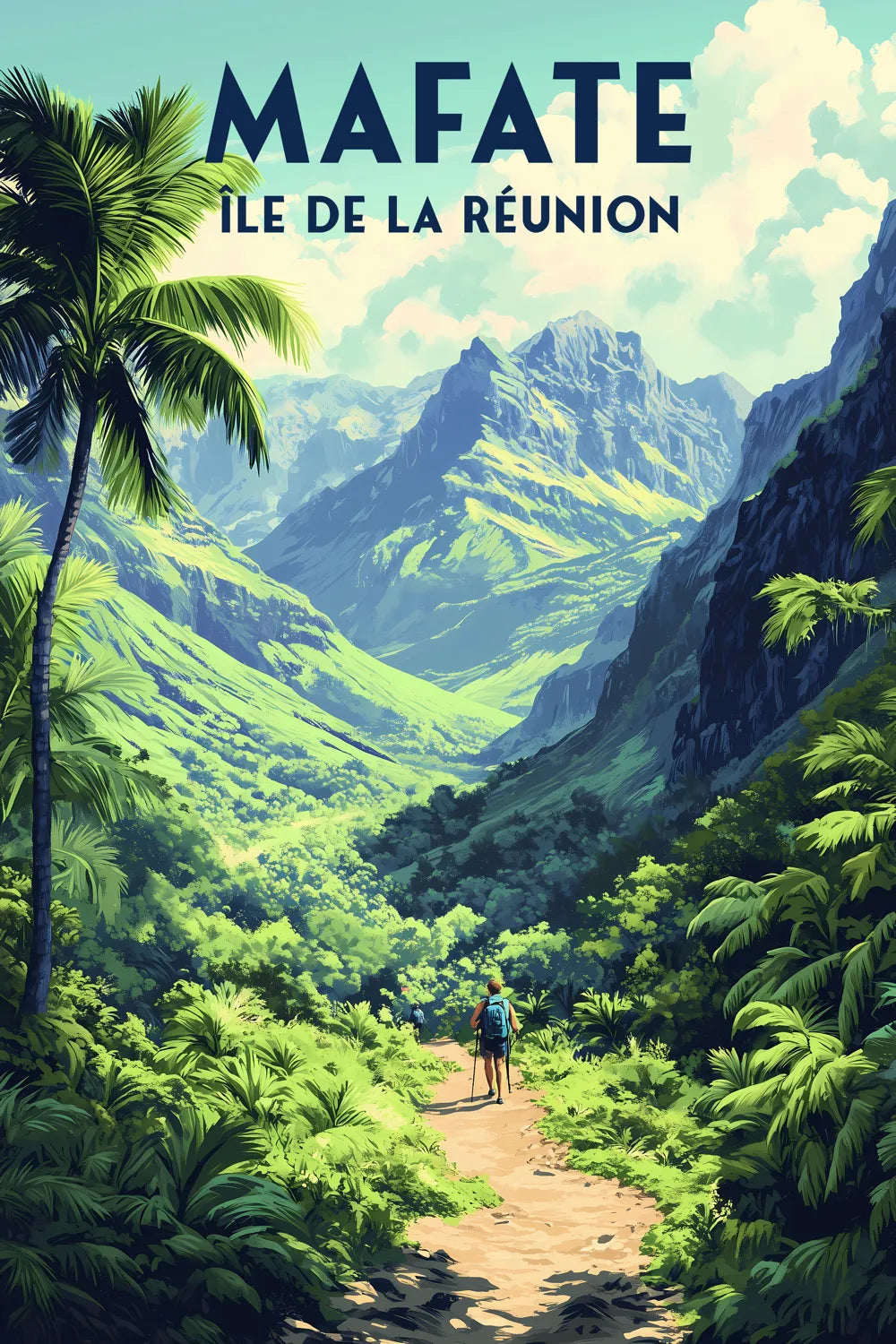 Mafate Cirque - Reunion Island