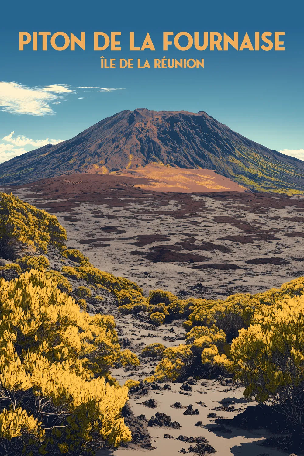 Piton de la Fournaise - Reunion Island