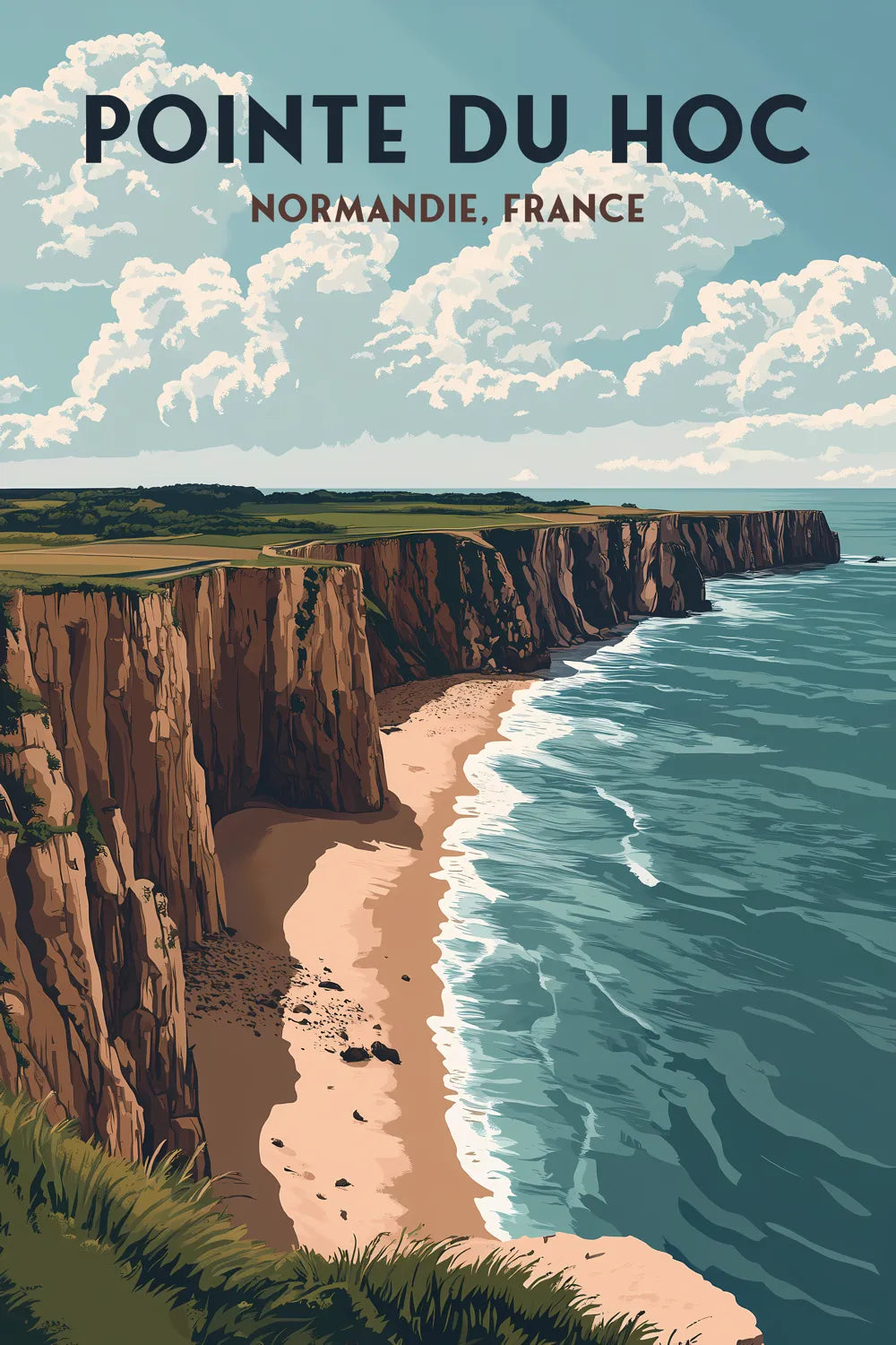 Pointe du Hoc – Historic Cliffs of Normandy