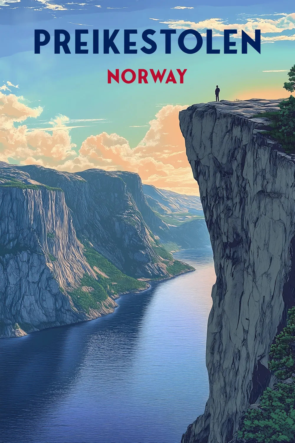 Preikestolen - Iconic Norway Cliff