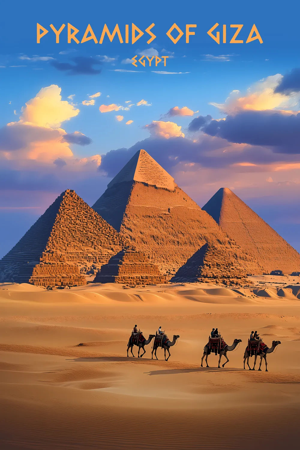 Pyramids of Giza – Timeless Wonders of Ancient Egypt